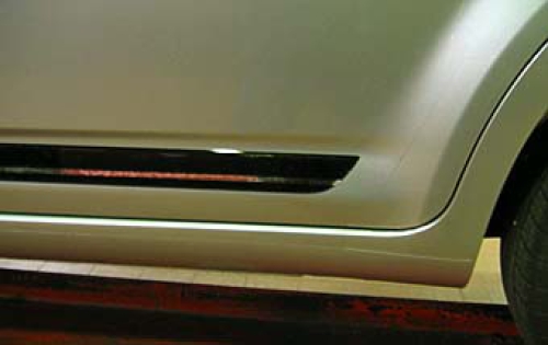 Side rail below